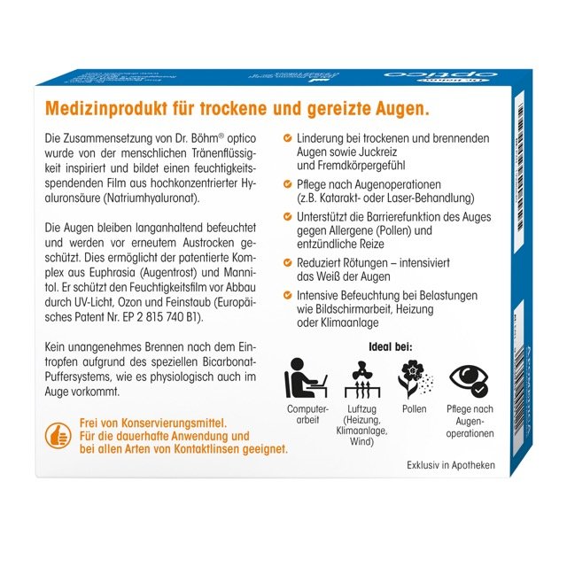 Dr. Böhm® optico Augentropfen