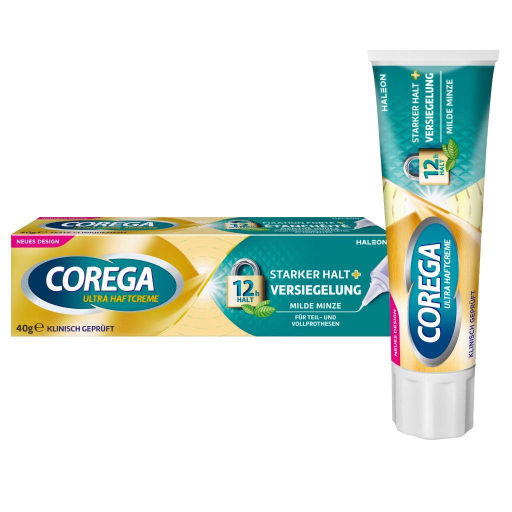 COREGA ultra Haftcreme starker Halt+Versiegelung