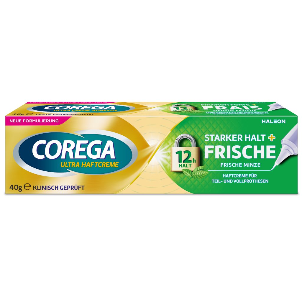 COREGA ultra Haftcreme starker Halt+Frische