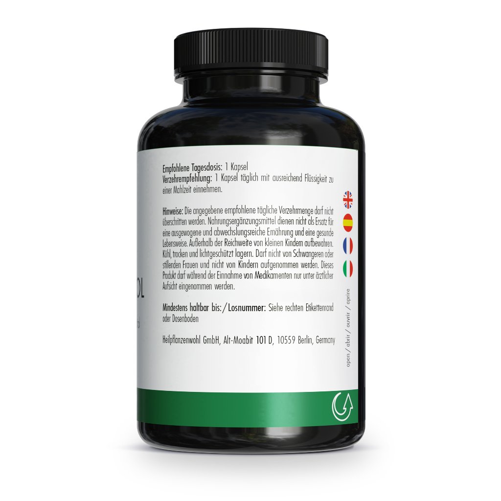 GREEN NATURALS Trans-Resveratrol 500 mg vegan