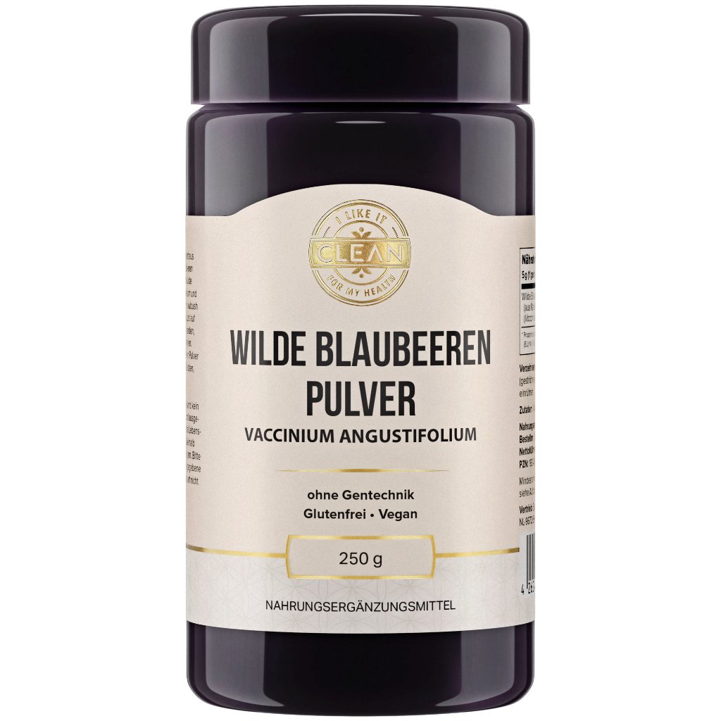i like it clean Wilde Blaubeere Pulver aus Kanada