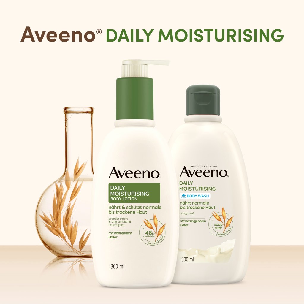 Aveeno® Daily Moisturising Seifenfreies Duschgel 500 ml