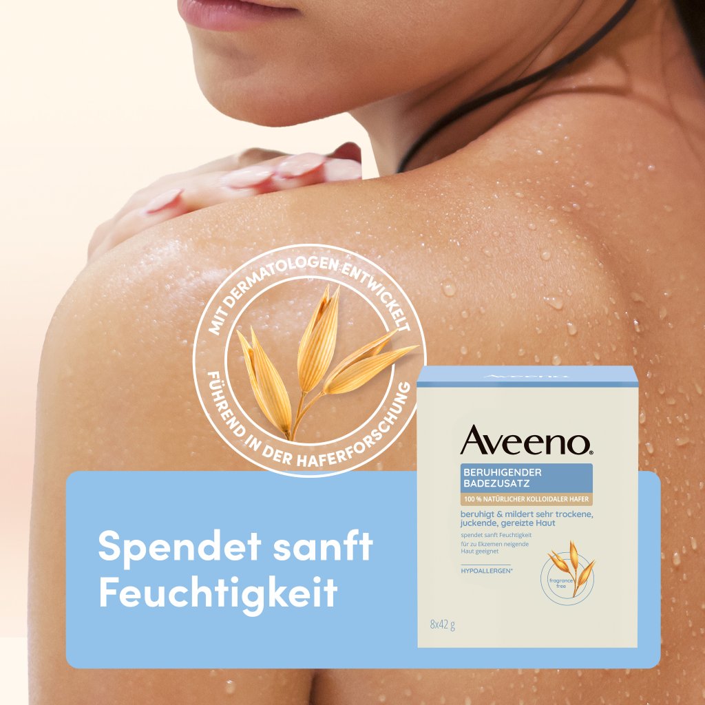 Aveeno® Beruhigender Badezusatz 8 x 42 g