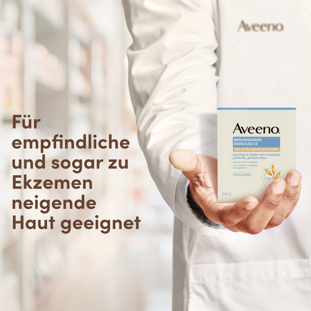 Aveeno® Beruhigender Badezusatz 8 x 42 g