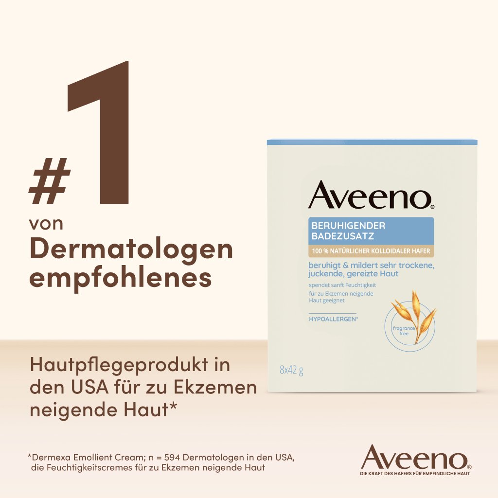 Aveeno® Beruhigender Badezusatz 8 x 42 g