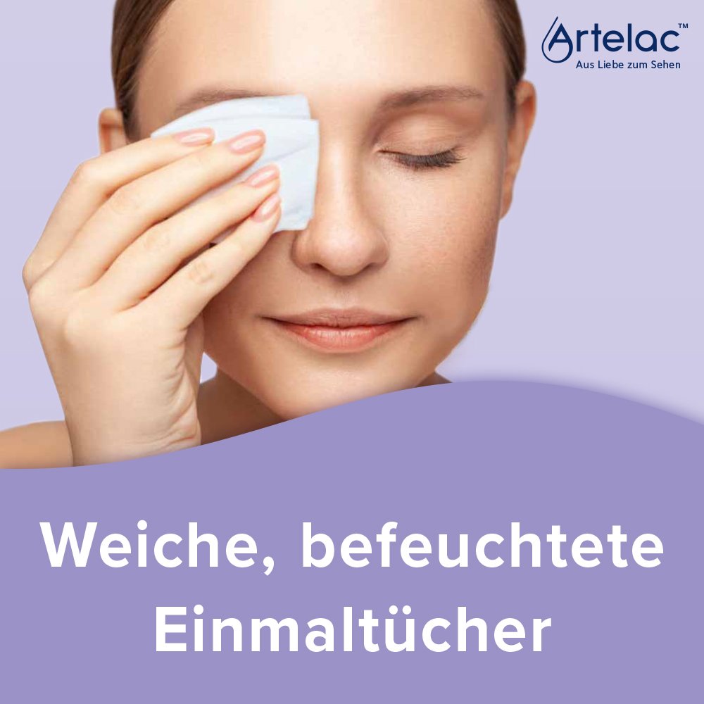 ARTELAC Augenpfleger Lidreinigungstücher