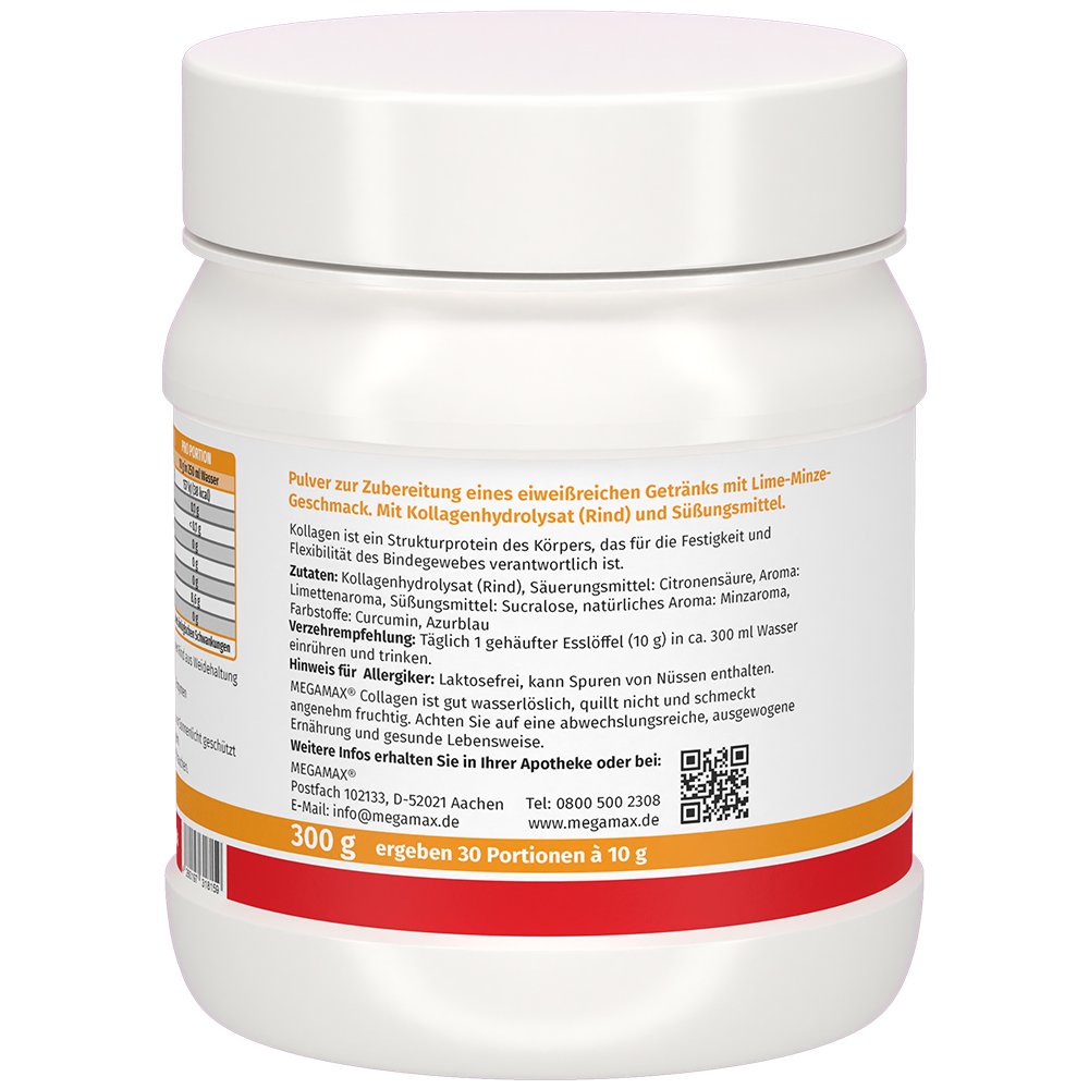 COLLAGEN CLEAR Glow Kollagen Peptide Lime-Minze
