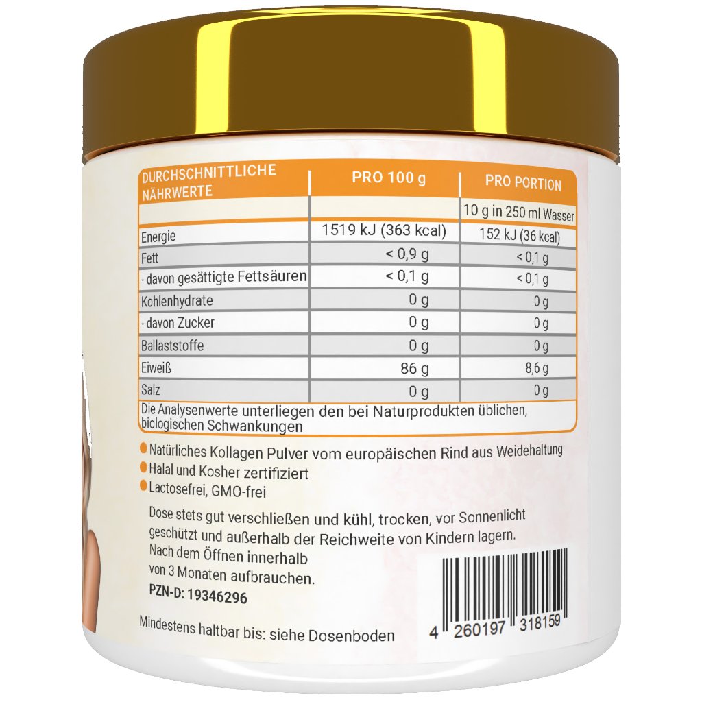 COLLAGEN CLEAR Glow Kollagen Peptide Lime-Minze
