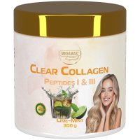 COLLAGEN CLEAR Glow Kollagen Peptide Lime-Minze
