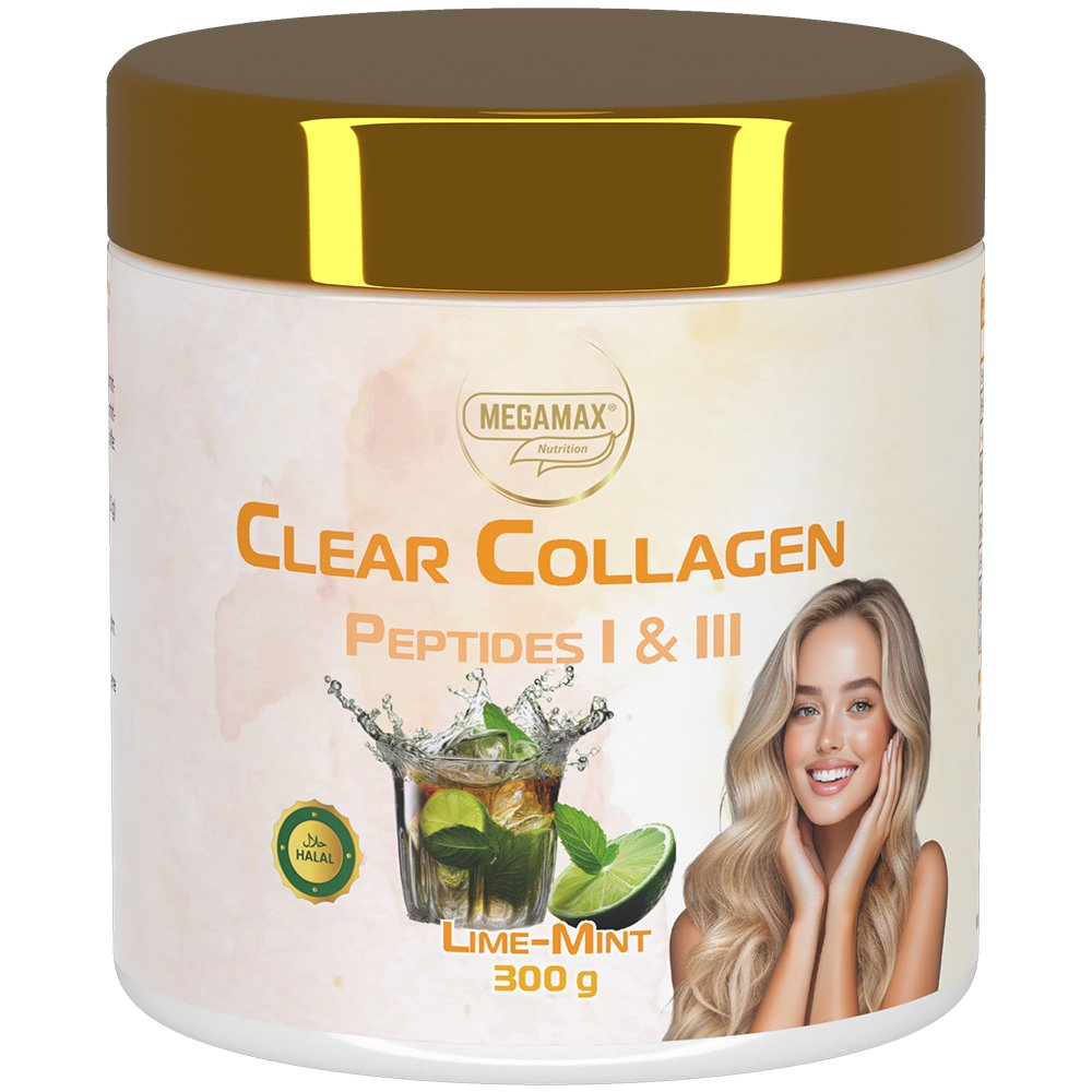 COLLAGEN CLEAR Glow Kollagen Peptide Lime-Minze
