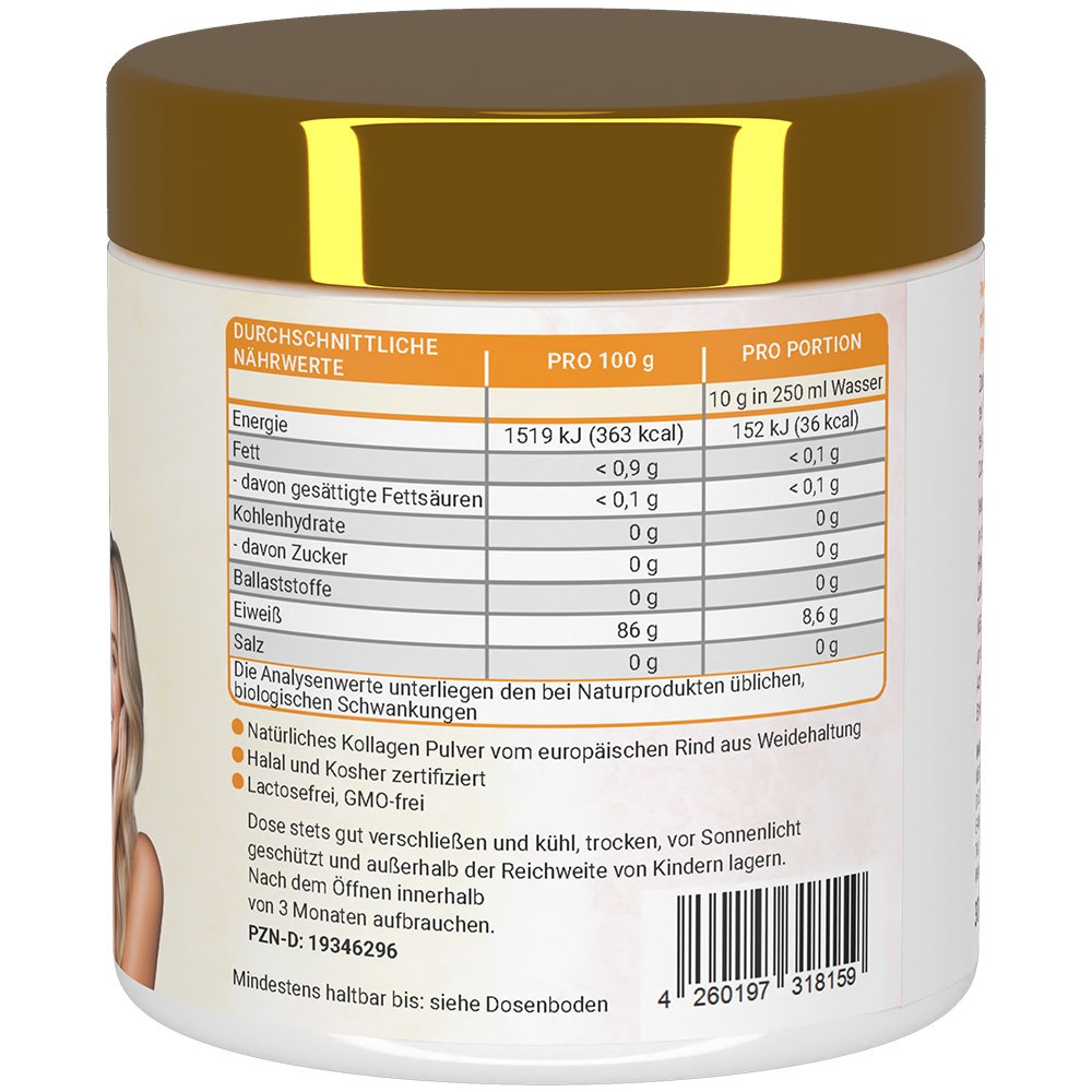 COLLAGEN CLEAR Glow Kollagen Peptide Lime-Minze