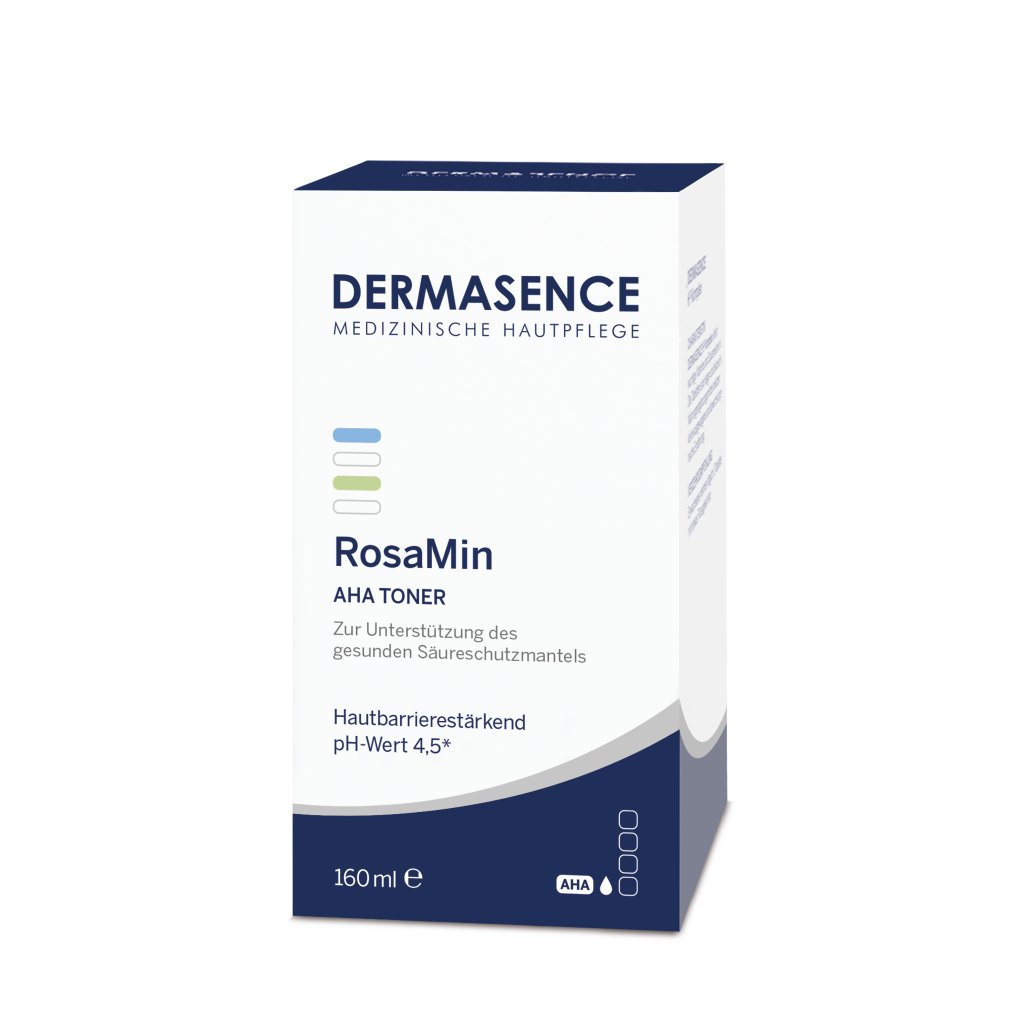 DERMASENCE RosaMin AHA Toner, 160 ml