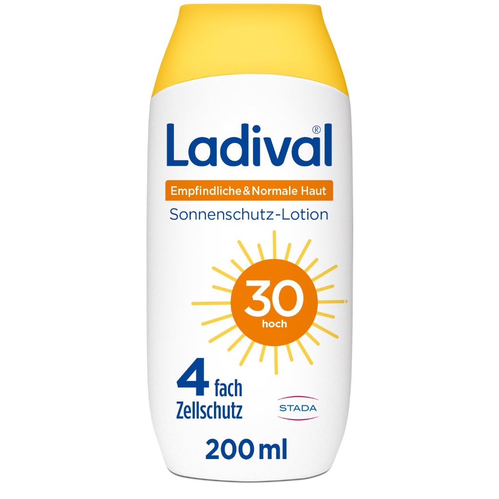 Ladival® Empfindliche & Normale Haut Sonnenschutz-Lotion LSF 30 Körper
