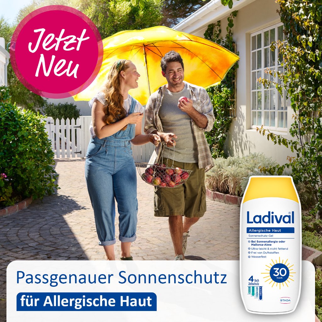 LADIVAL allergische Haut Sonnenschutz-Gel LSF 30