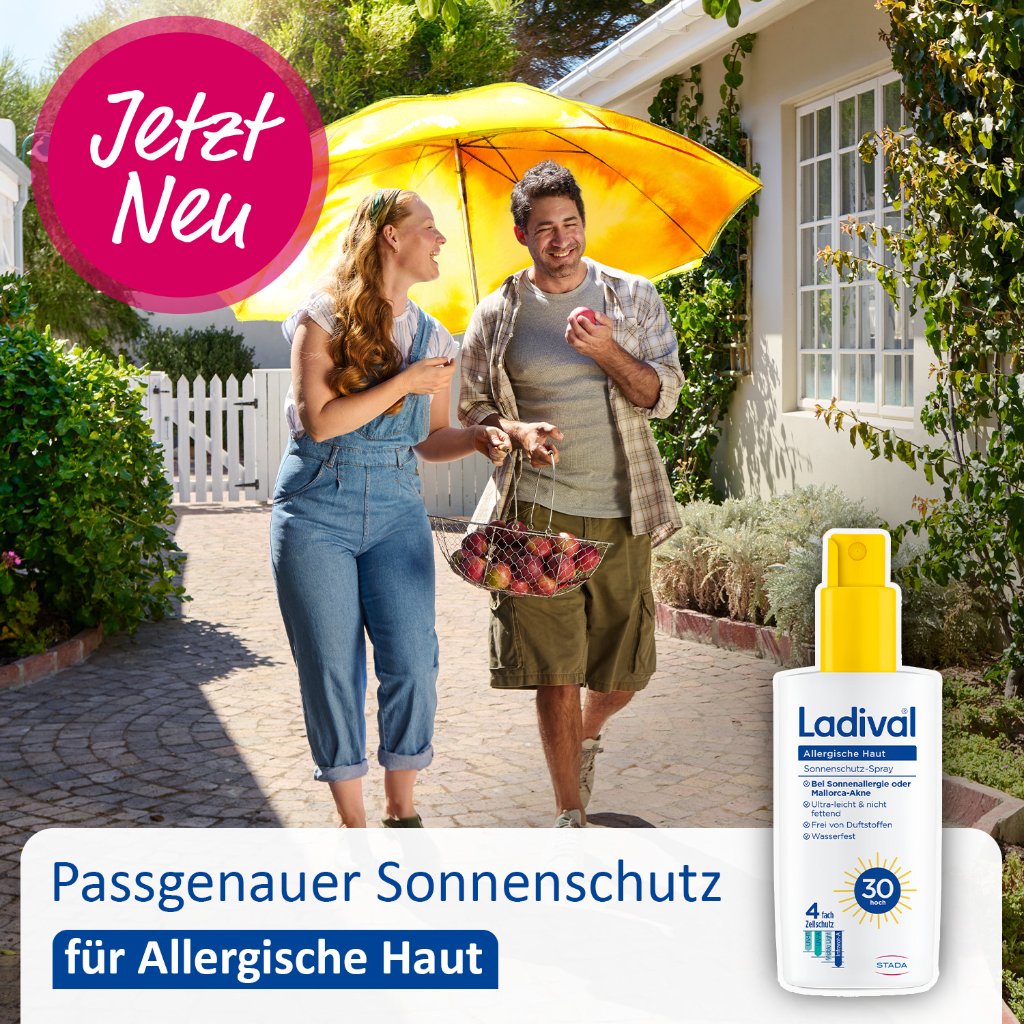 LADIVAL allergische Haut Sonnenschutz-Spray LSF 30