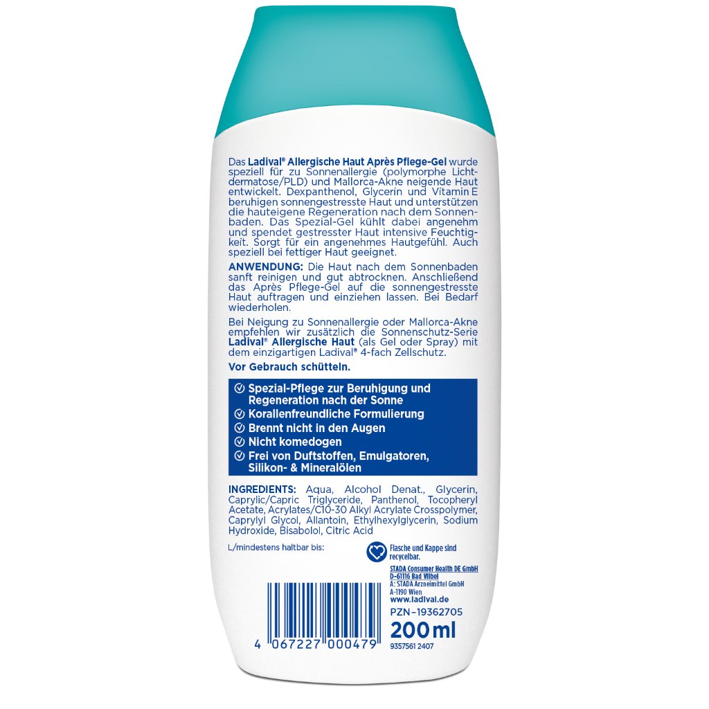 LADIVAL allergische Haut Apres PflegeGel