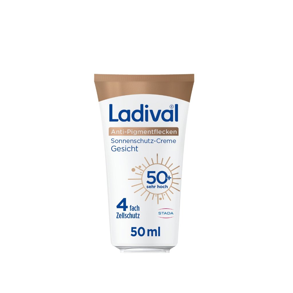 LADIVAL Anti-Pigmentflecken Creme Gesicht LSF 50+