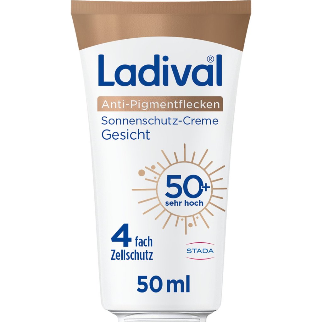 LADIVAL Anti-Pigmentflecken Creme Gesicht LSF 50+