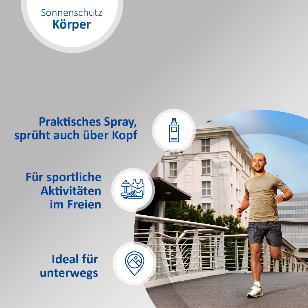 LADIVAL Aktiv Sonnenschutz-Spray LSF 50+