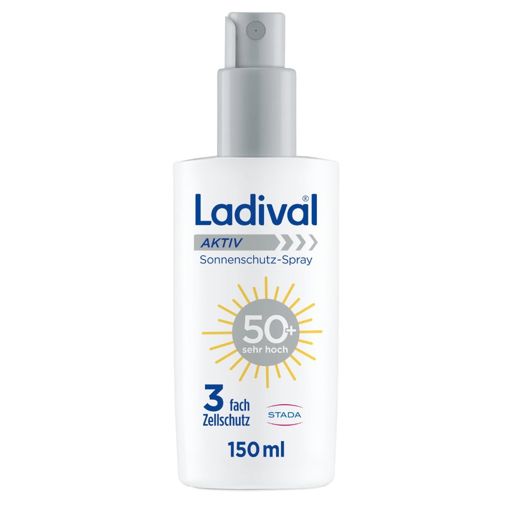 Ladival® Aktiv Sonnenschutz-Spray LSF 50+ Sonnencreme, für den Sport & unterwegs
