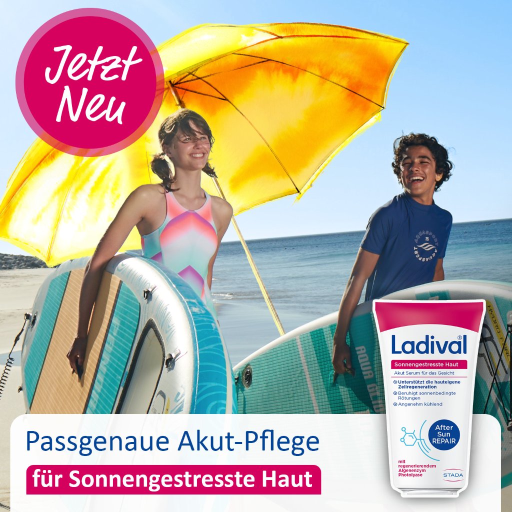 LADIVAL sonnengestresste Haut Akut Serum Gesicht
