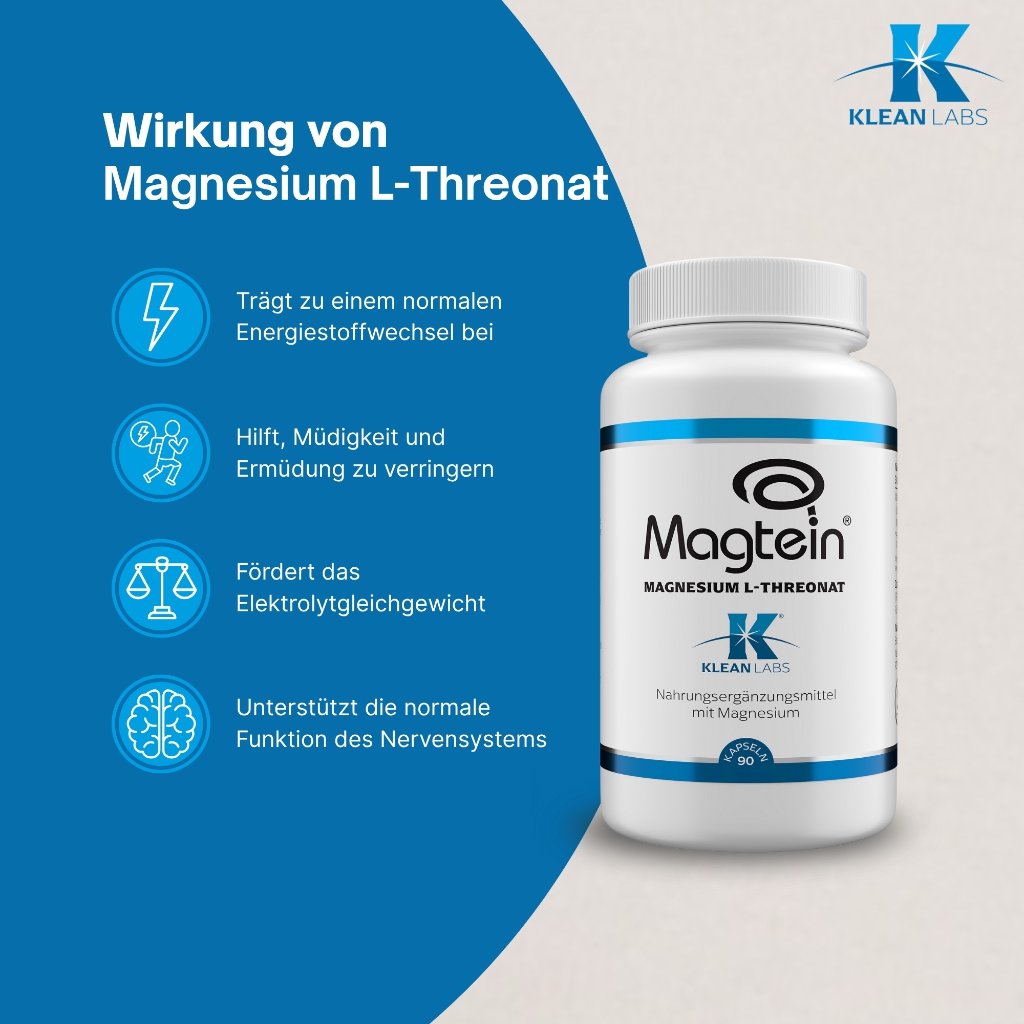 Klean Labs Magnesium L-Threonat Magtein