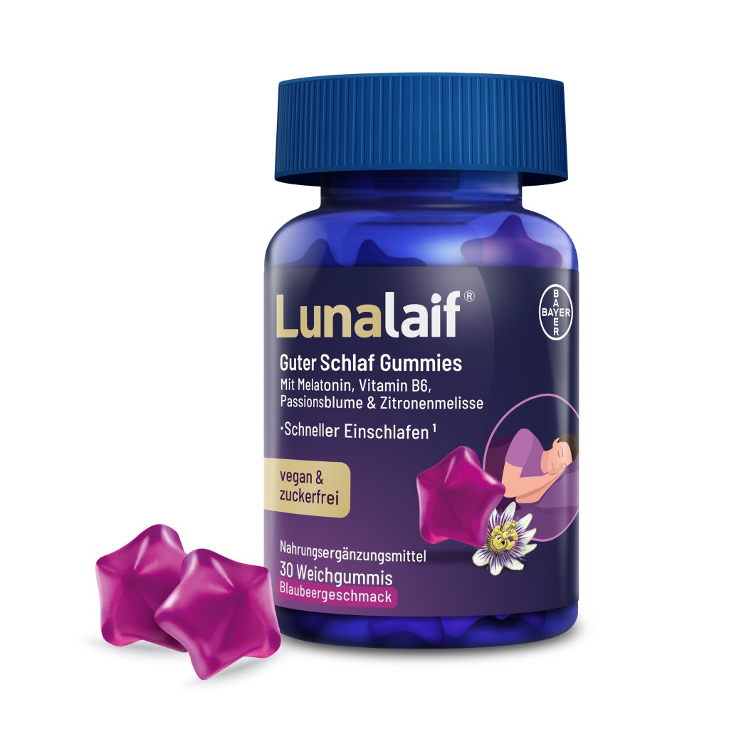 LUNALAIF Guter Schlaf Gummies