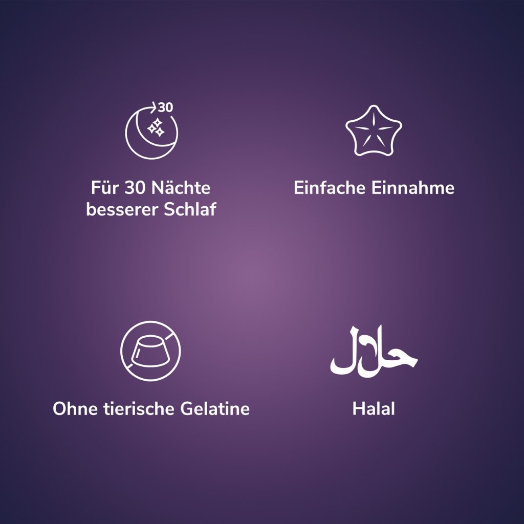 LUNALAIF Guter Schlaf Gummies