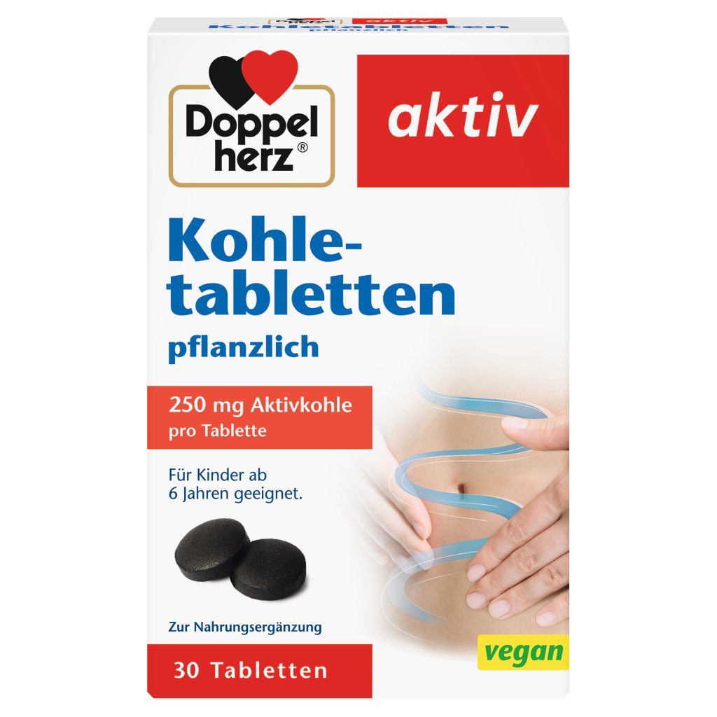 Doppelherz Kohletabletten pflanzlich