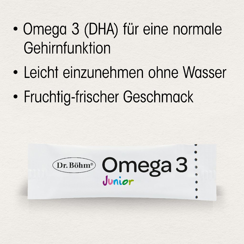 DR.BÖHM Omega-3 Junior Direkt Sticks