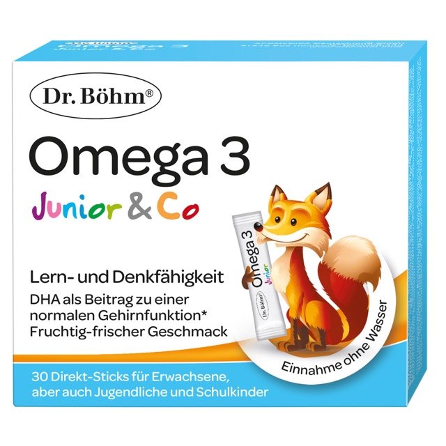 Dr. Böhm® Omega 3 Junior Direkt Sticks