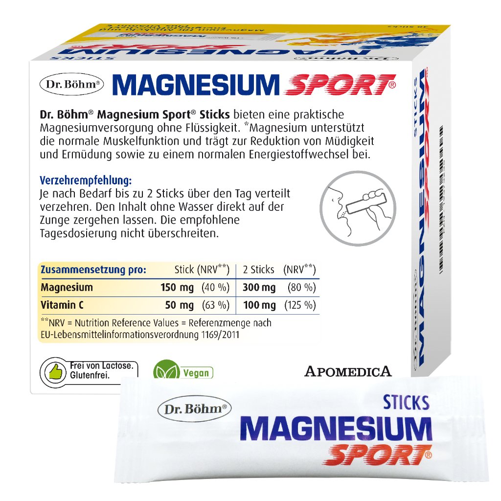 DR.BÖHM Magnesium Sport Sticks