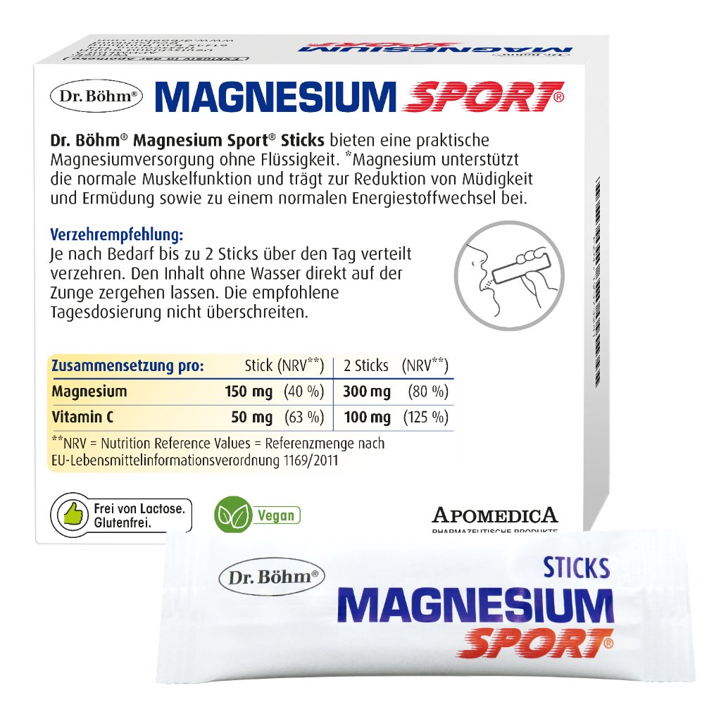 DR.BÖHM Magnesium Sport Sticks