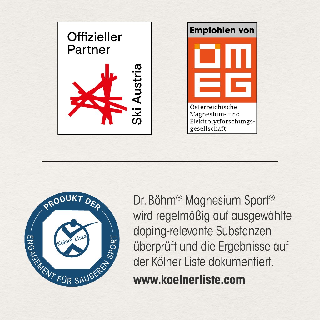 DR.BÖHM Magnesium Sport Sticks