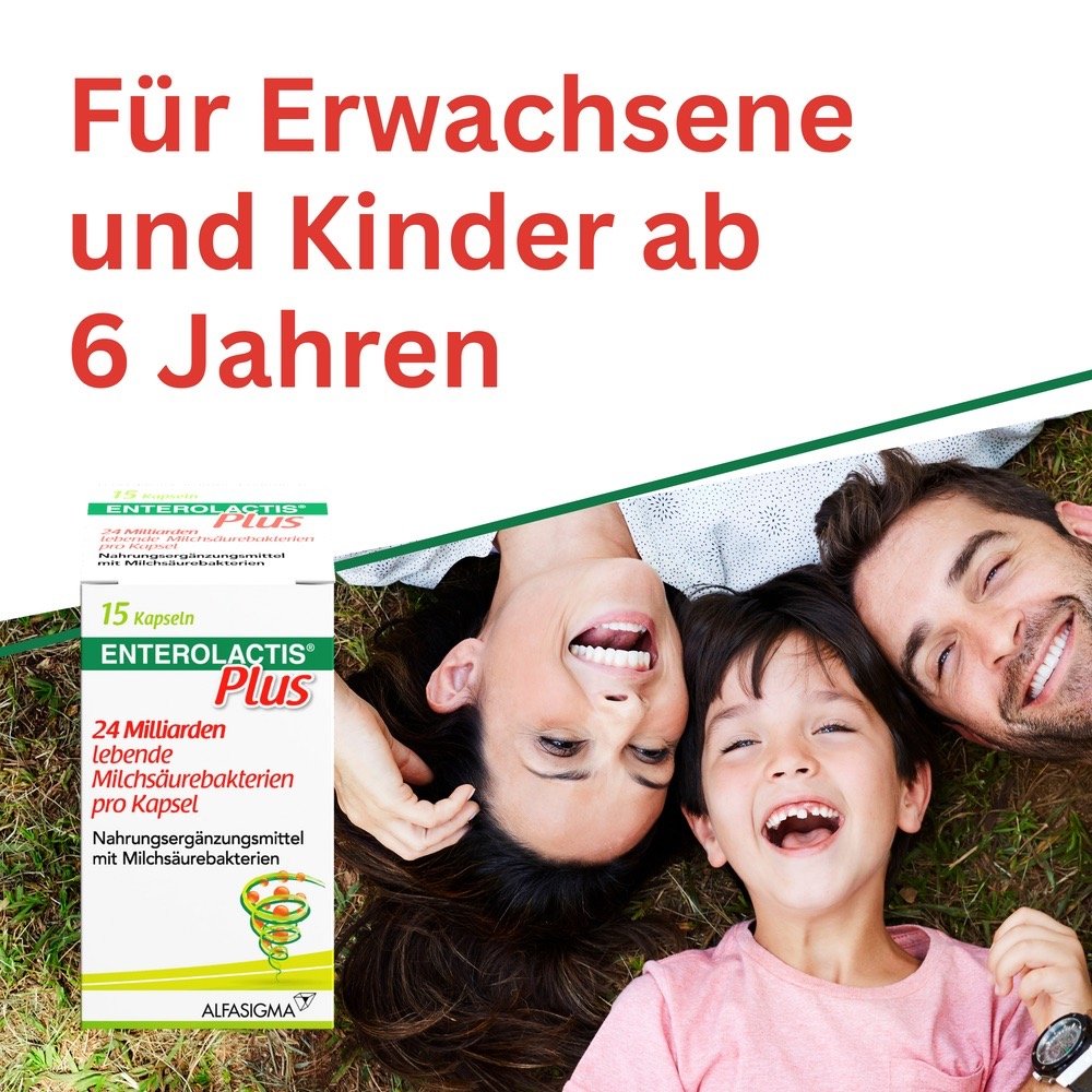 ENTEROLACTIS Plus 15 Kapseln