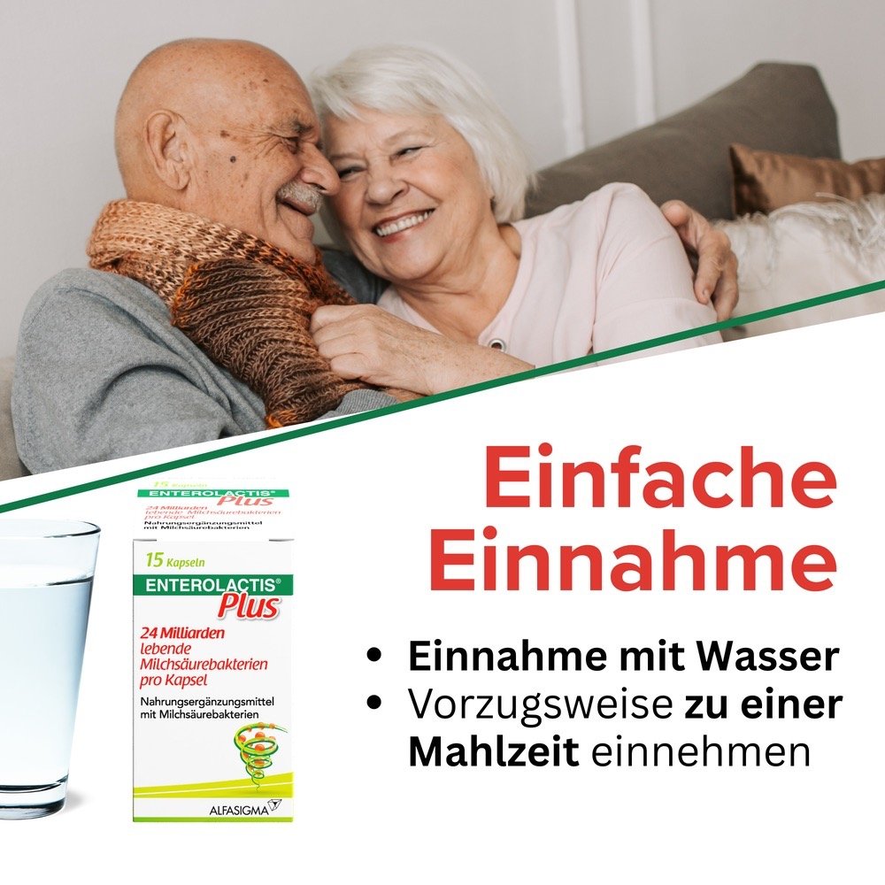 ENTEROLACTIS Plus 15 Kapseln