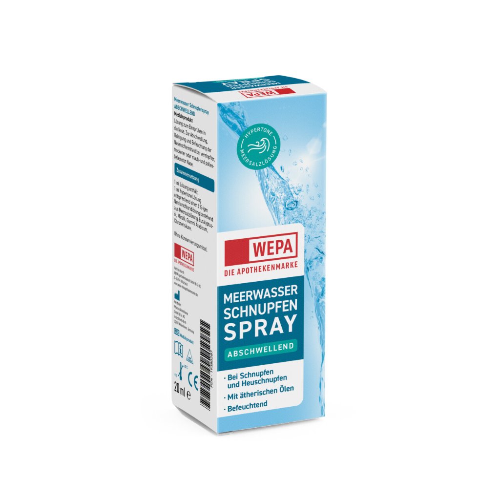 WEPA Meerwasser Schnupfenspray abschwellend