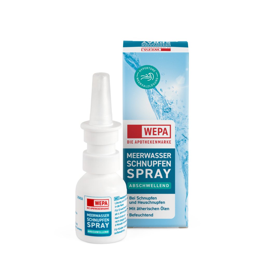 WEPA Meerwasser Schnupfenspray abschwellend