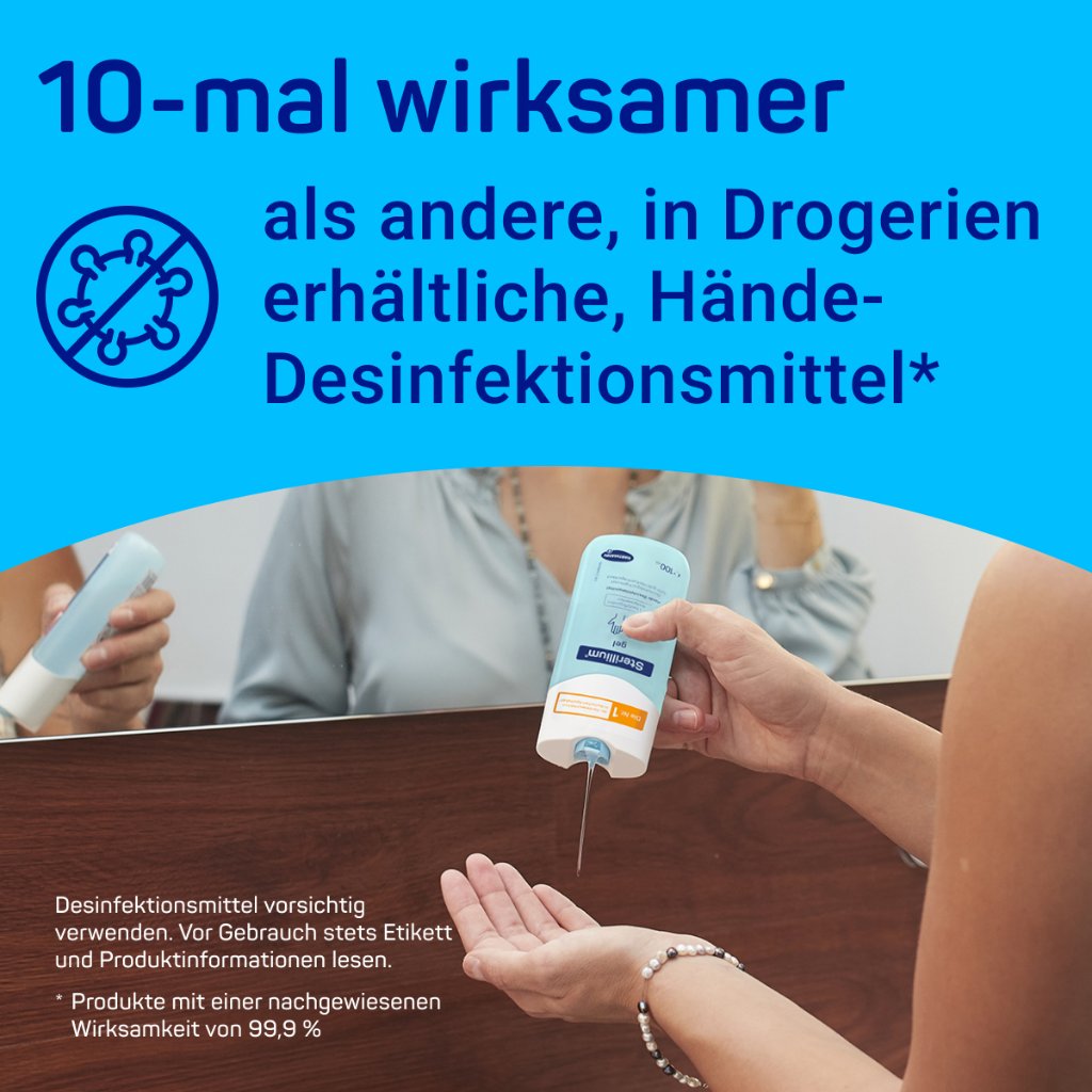 STERILLIUM Händedesinfektion Gel