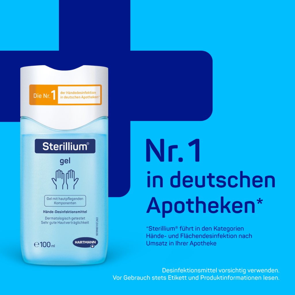 STERILLIUM Händedesinfektion Gel