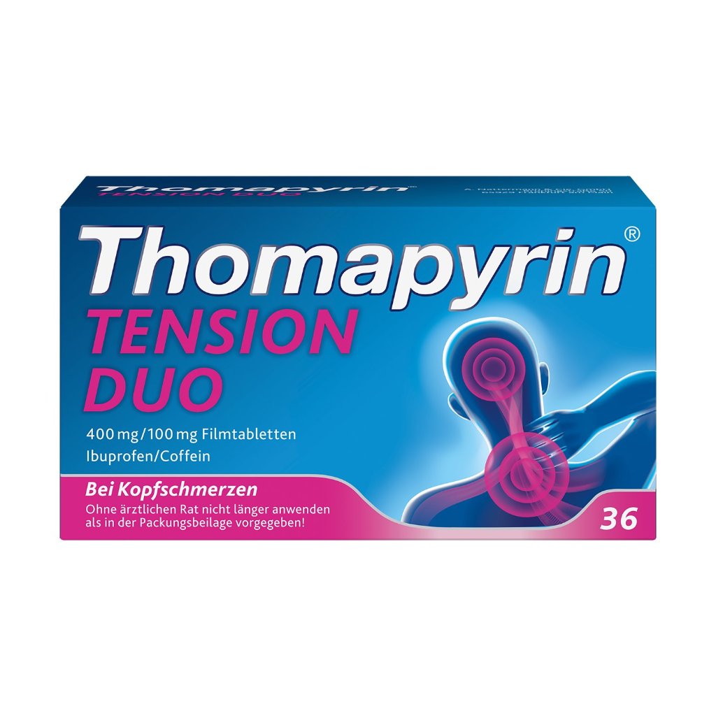 THOMAPYRIN TENSION DUO 400 mg/100 mg Filmtabletten