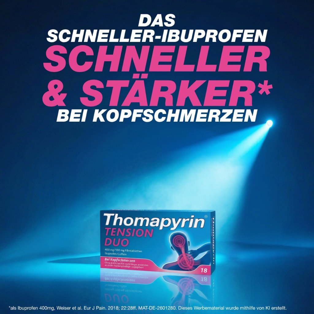 THOMAPYRIN TENSION DUO 400 mg/100 mg Filmtabletten