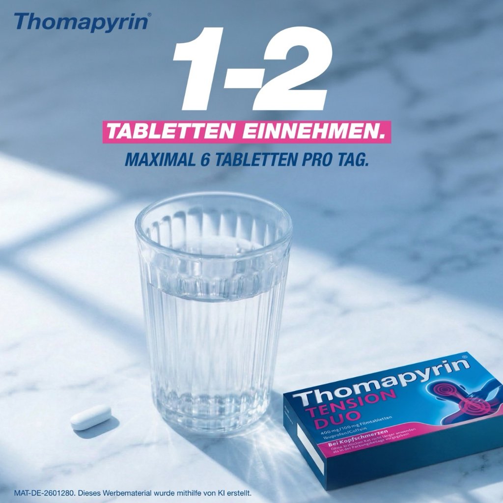 THOMAPYRIN TENSION DUO 400 mg/100 mg Filmtabletten