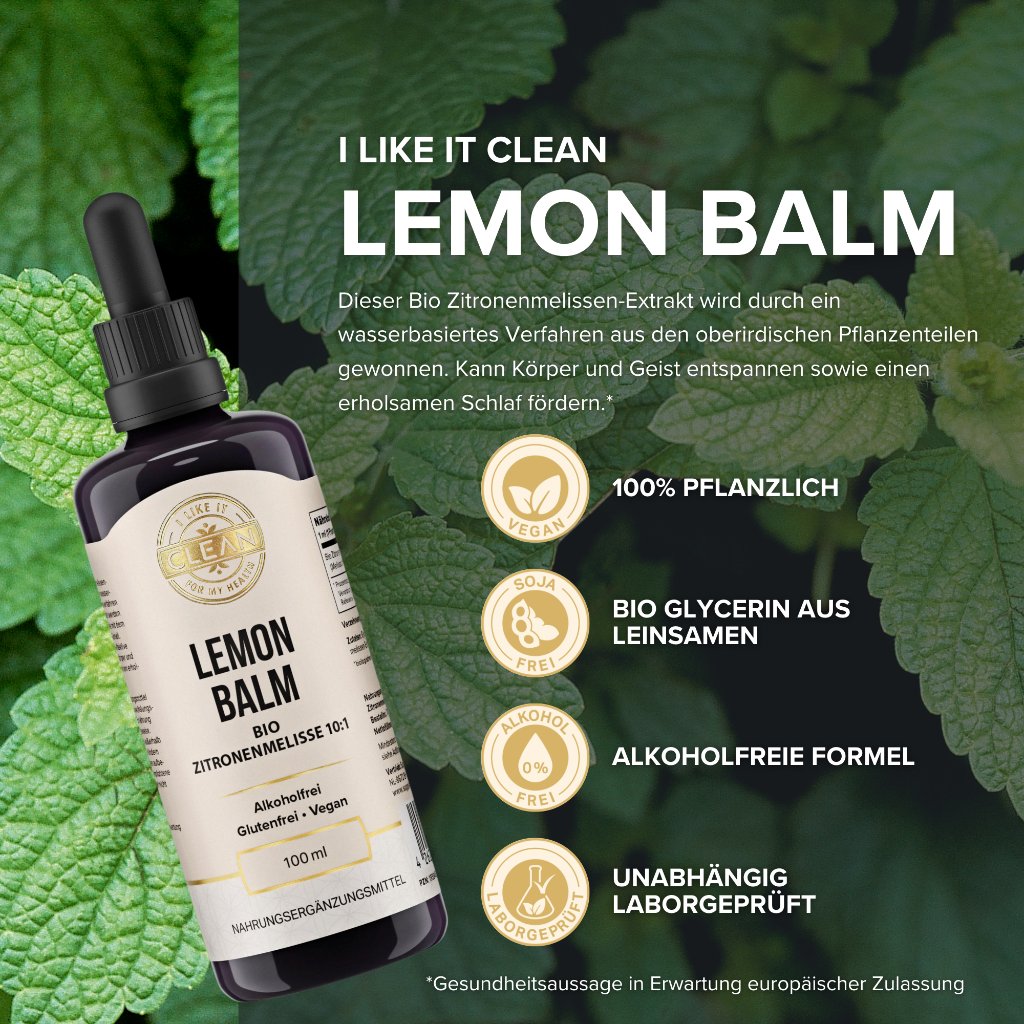 i like it clean Zitronenmelisse 10:1