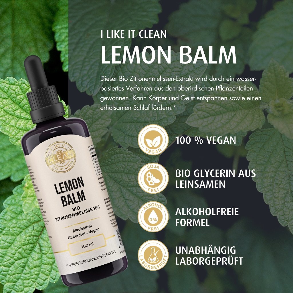 i like it clean Zitronenmelisse 10:1
