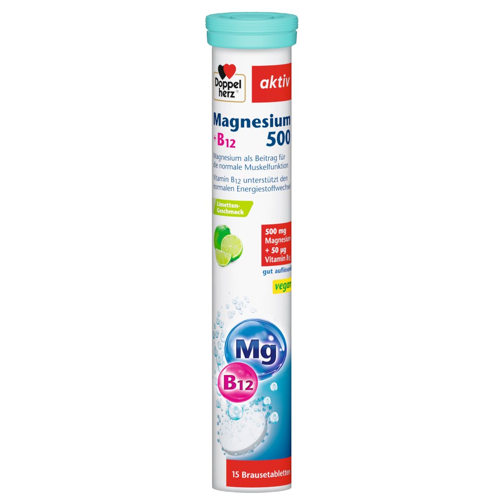 Doppelherz Magnesium 500 + B12