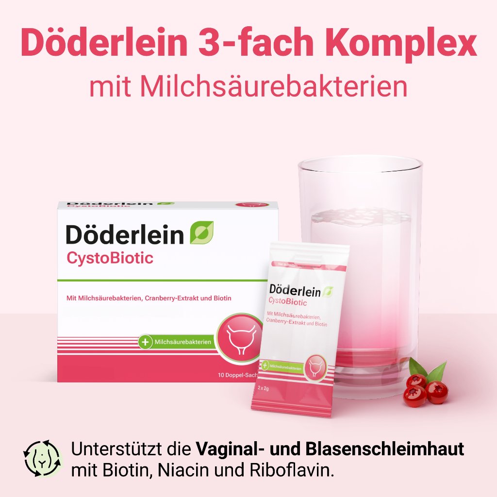 DÖDERLEIN CystoBiotic Milchsäurebakt. + Cranberry
