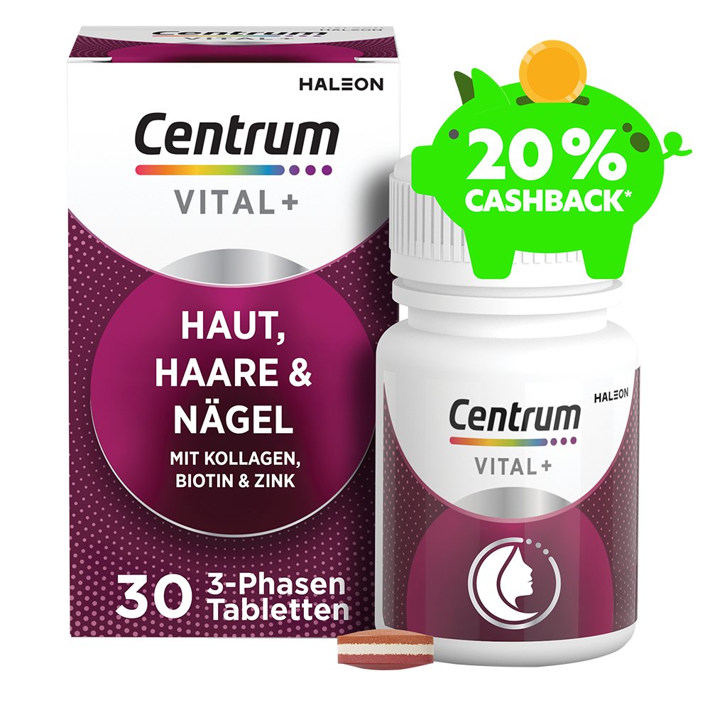 CENTRUM Vital+ Haut Haare & Nägel Tabletten