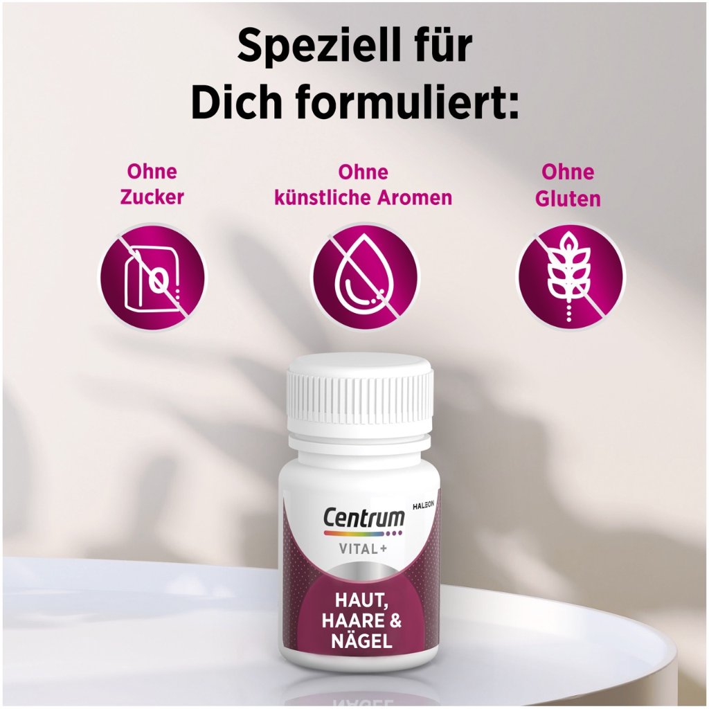 CENTRUM Vital+ Haut Haare & Nägel Tabletten