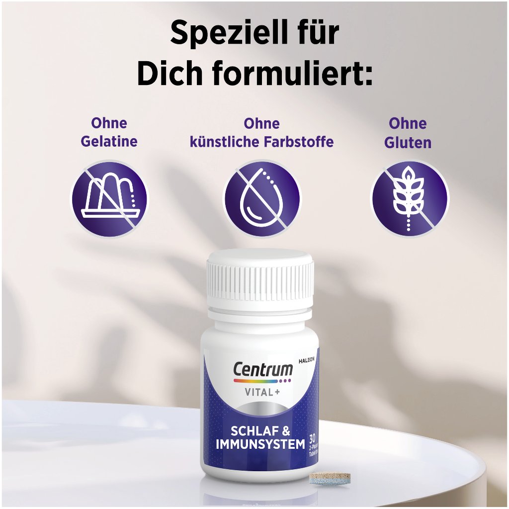 CENTRUM Vital+ Schlaf & Immunsystem Tabletten